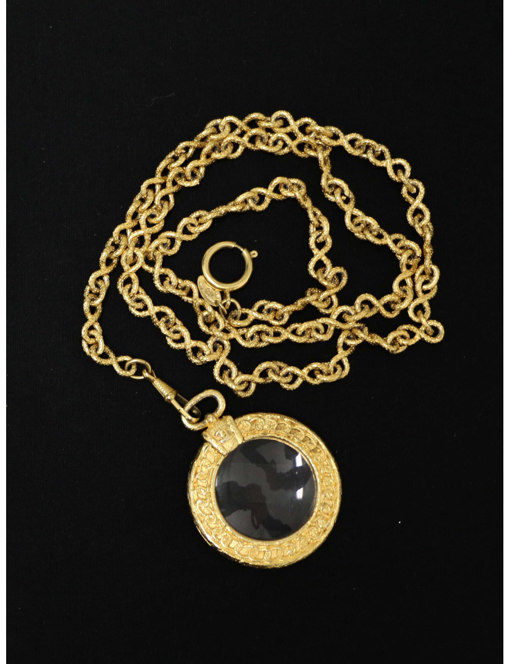 Sautoir loupe Chanel vintage