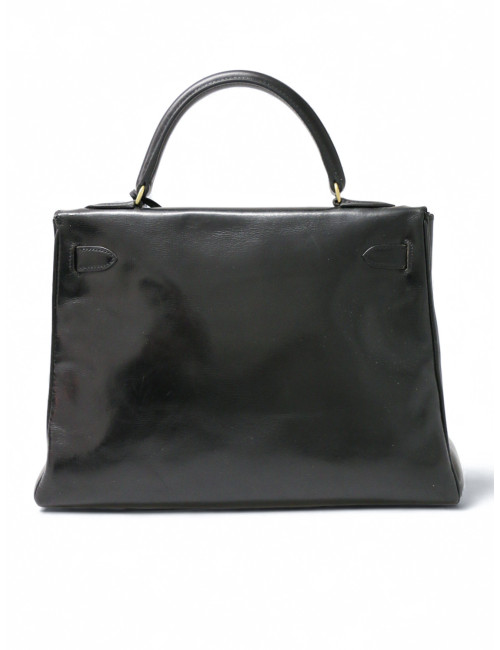 Sac Hermès Kelly 32 vintage noir