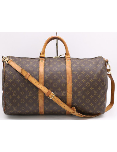 Keepall 55 bandoulière monogramme Louis Vuitton