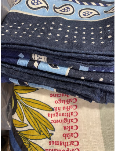 Châle HERMES 140 140 cachemire et soie