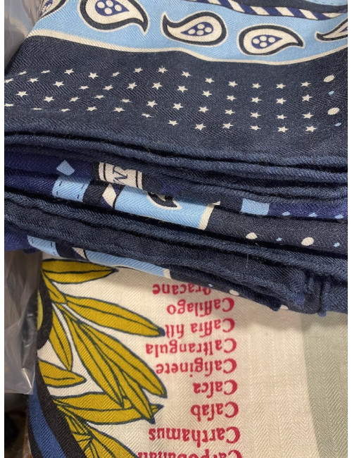 Châle HERMES 140 140 cachemire et soie