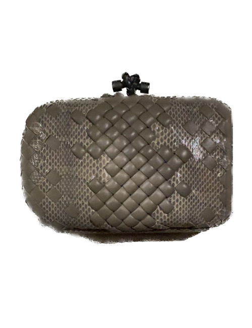 Minaudière BOTTEGA VENETA Knot cuir lézard