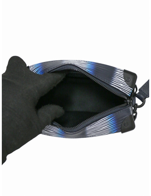 Malle Mini Soft Trunk Louis Vuitton Epi dark blue