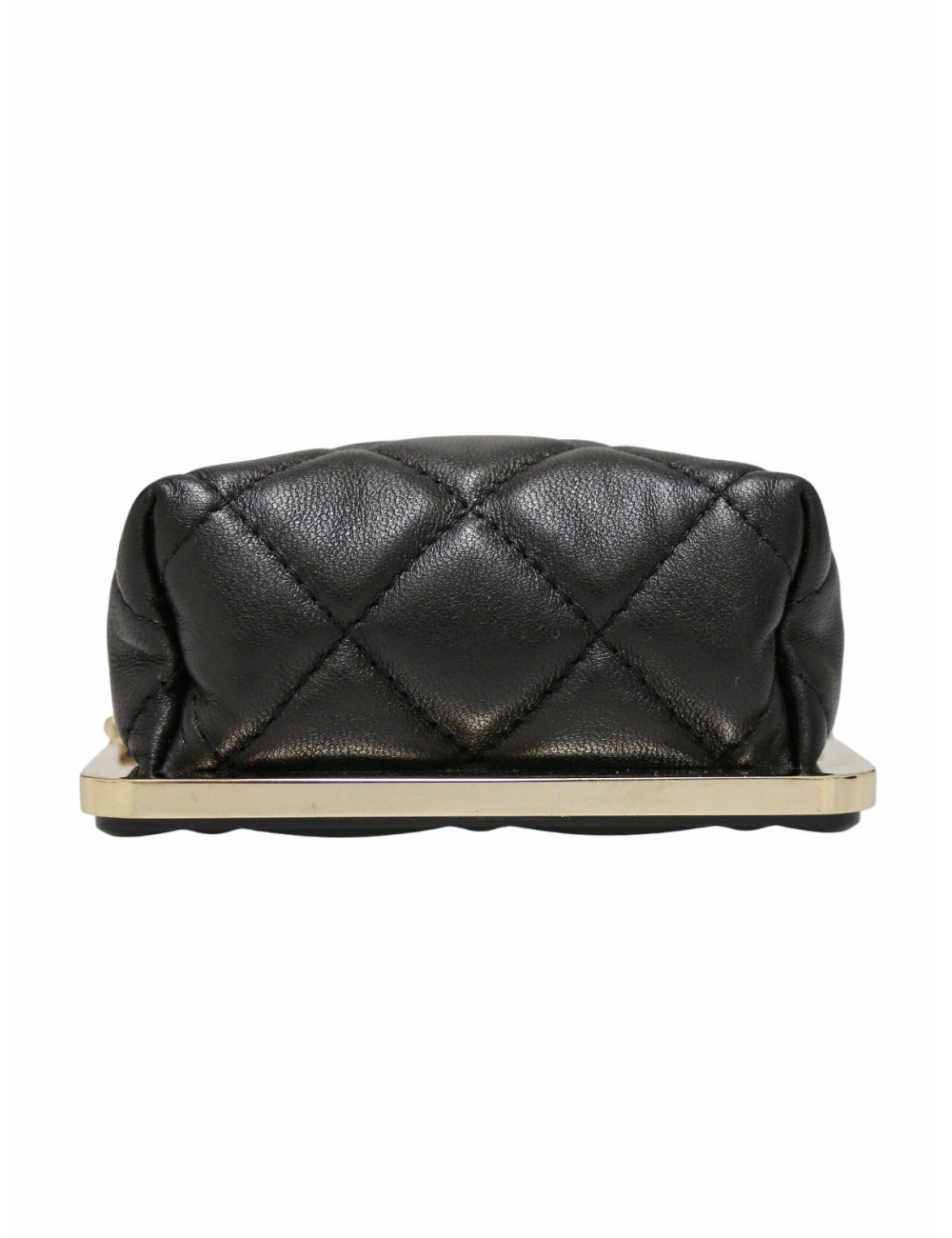 Mini sac cuir et métal doré Chanel