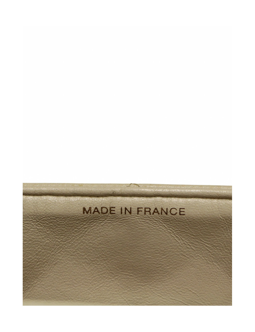 Sac Diana caviar beige Chanel cuir