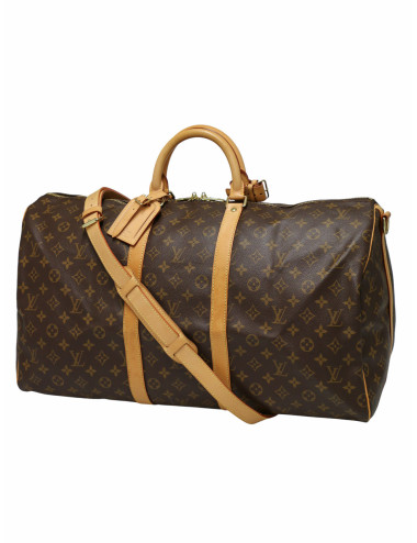 Keepall 55 monogramme avec bandoulière Louis Vuitton
