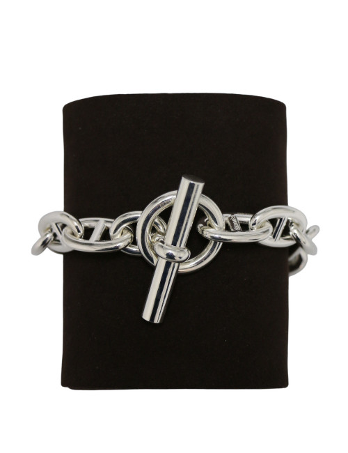 Bracelet Chaîne d'ancre Hermès très grand modèle
