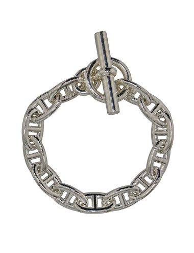 Bracelet Chaîne d'ancre Hermès très grand modèle
