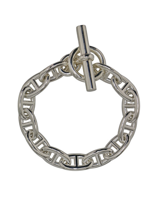 Bracelet Chaîne d'ancre Hermès très grand modèle