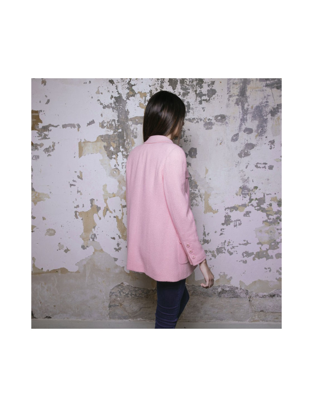 Ensemble CHANEL T40 bubble gum Karl Lagerfeld P/E 1997