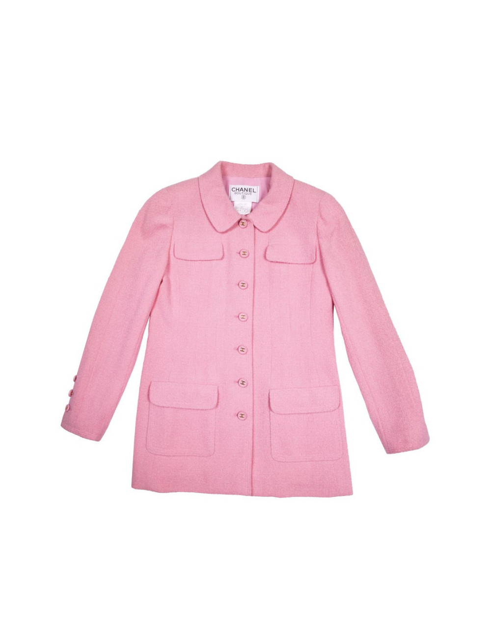 Ensemble CHANEL T40 bubble gum Karl Lagerfeld P/E 1997
