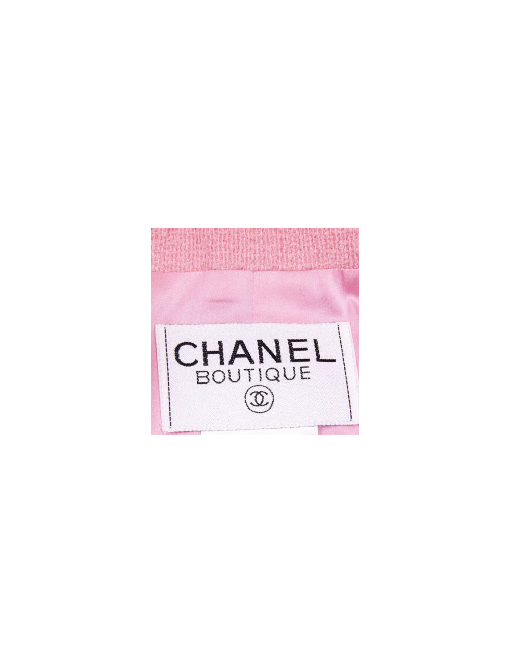 Ensemble CHANEL T40 bubble gum Karl Lagerfeld P/E 1997