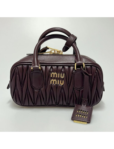 Sac Miu Miu Arcadie bordeaux