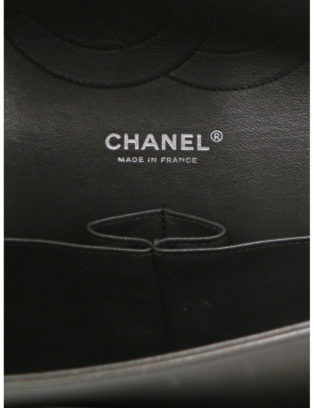 Sac Jumbo tricolore Chanel bijouterie argent