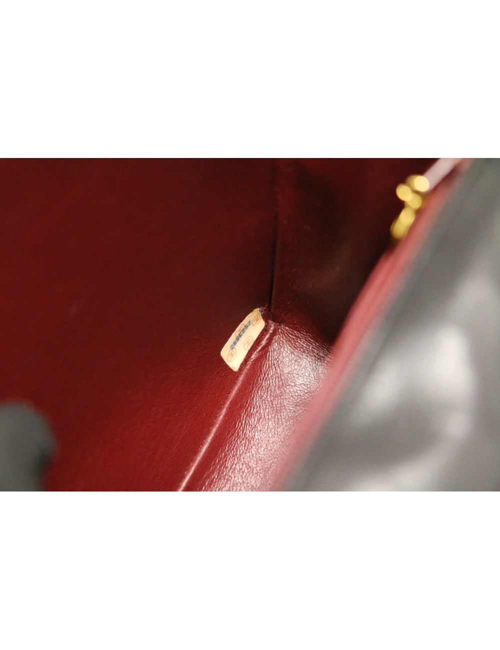 Sac motif chevron Chanel vintage