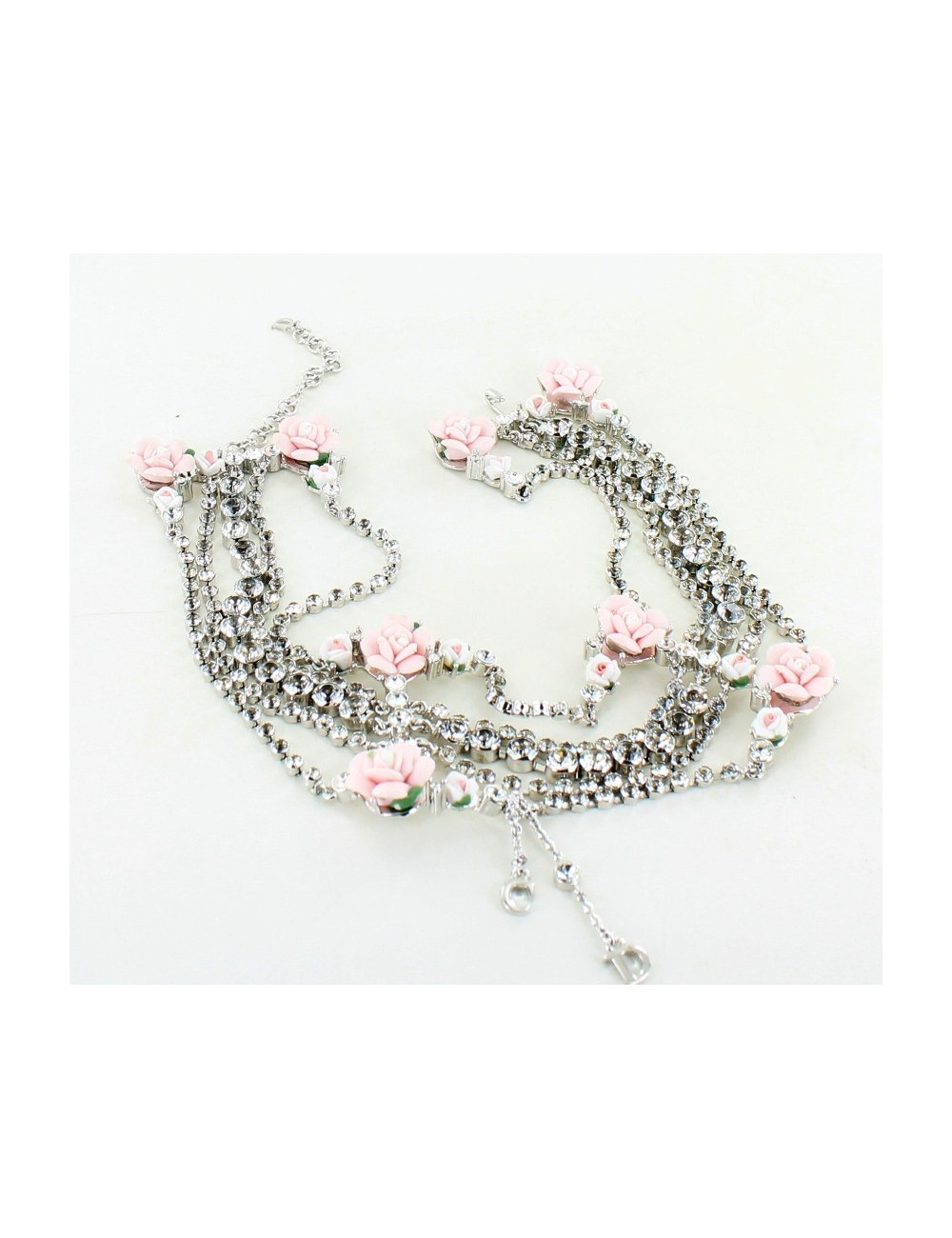 collier CHRISTIAN DIOR strass