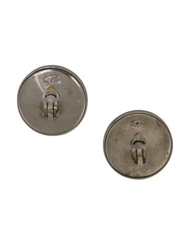 Boucles d'oreille Chanel camélia 2