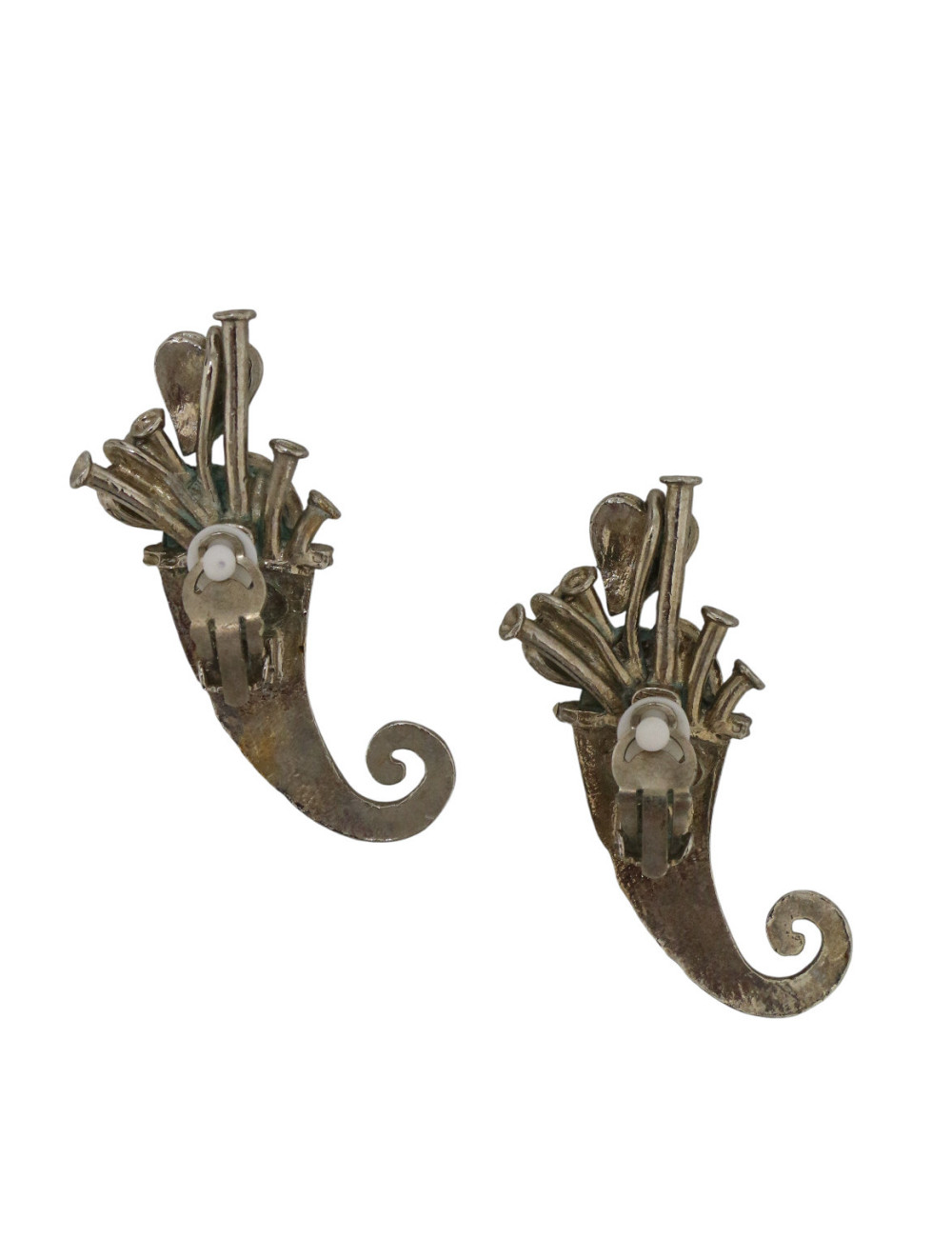 Clips d'oreille Chanel Corne d'abondance Vintage