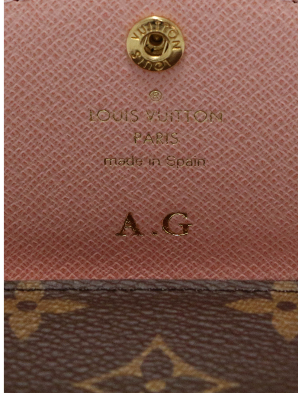Portfeuille Louis Vuitton Rosalie rose