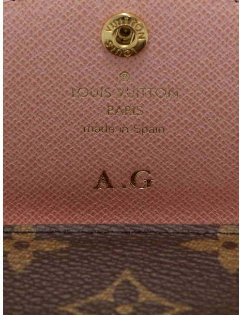 Portfeuille Louis Vuitton Rosalie rose