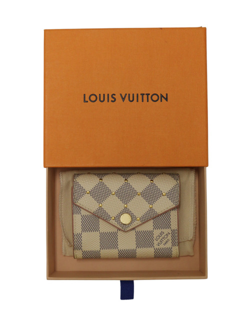 Portefeuille Louis Vuitton Zoé Azur clous