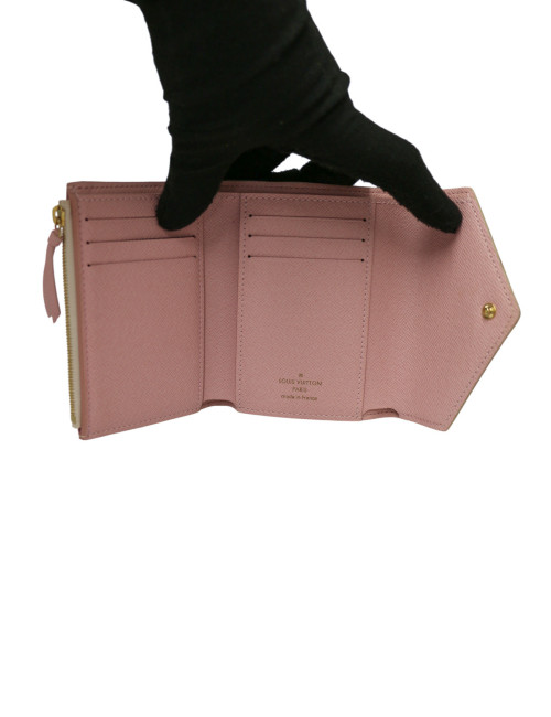 Portefeuille Louis Vuitton Victorine damier Azur