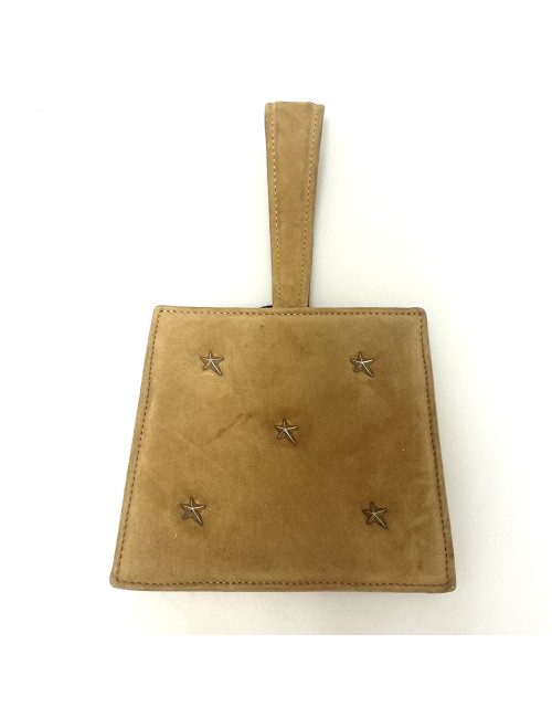 Mini sac THIERRY MUGLER coton noir