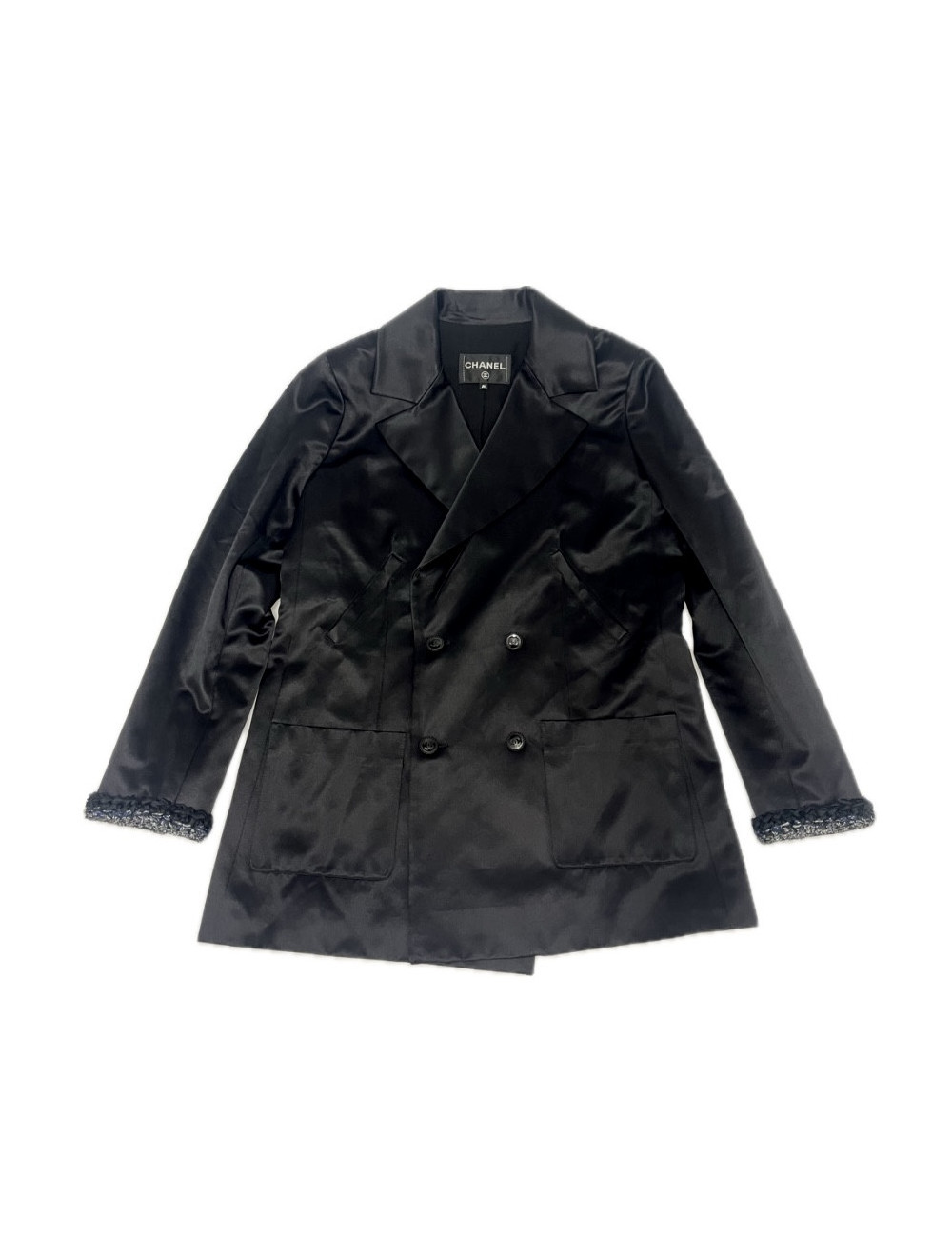 Caban CHANEL T50 coton et soie 2021