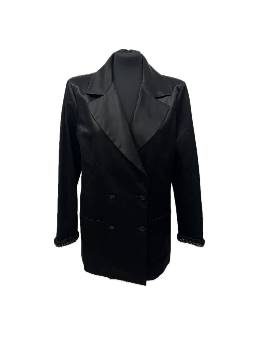 Caban Chanel T50 coton et soie 2021