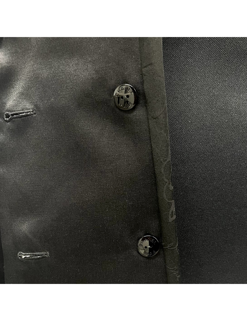 Caban CHANEL T50 coton et soie 2021