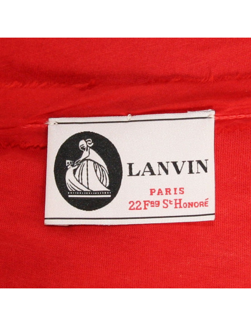 LANVIN dress coral