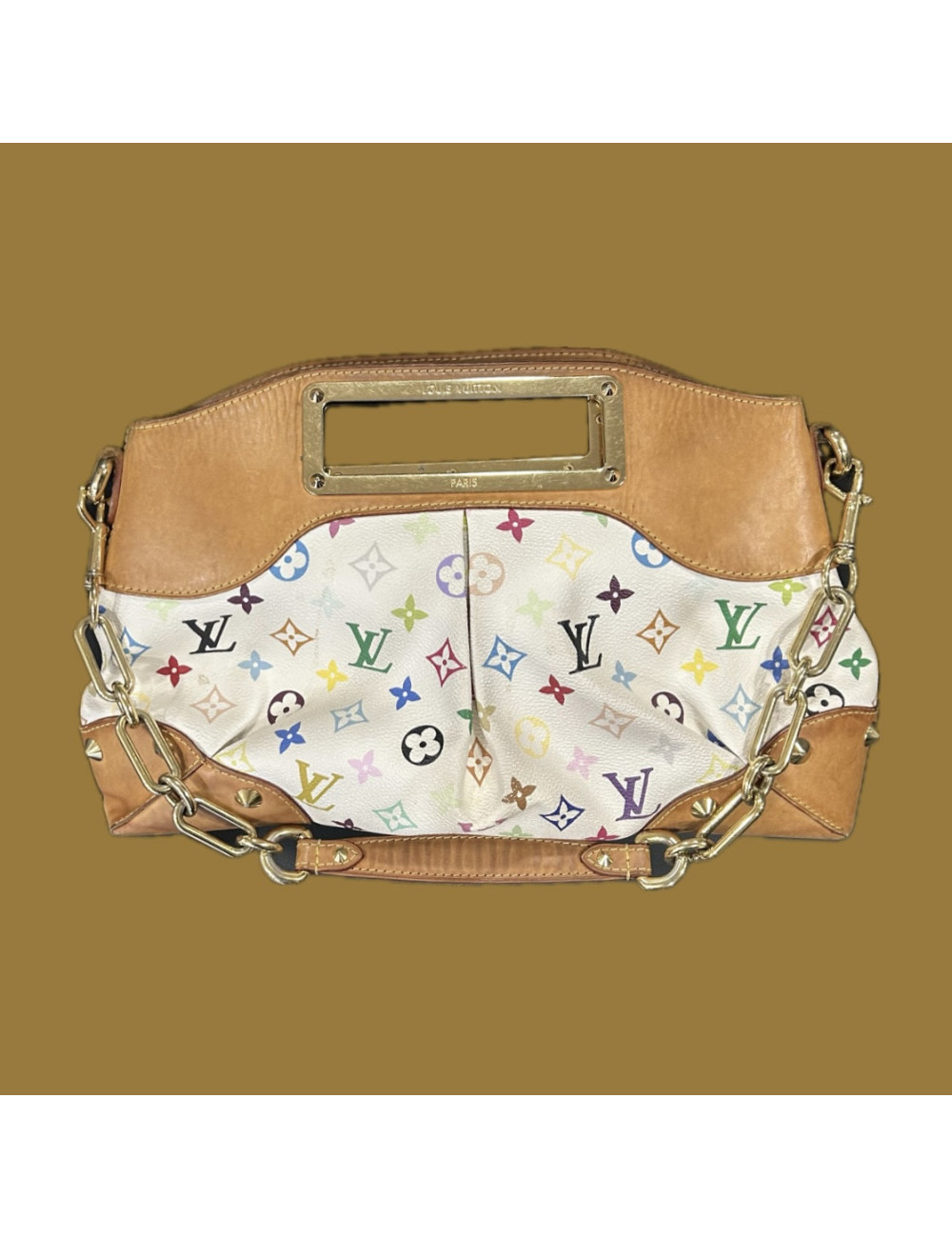 Sac Louis Vuitton Judy Murakami Multicolore 2011 – Toile Monogram