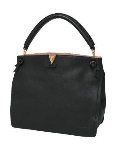 Cabas Louis Vuitton Tournon cuir noir
