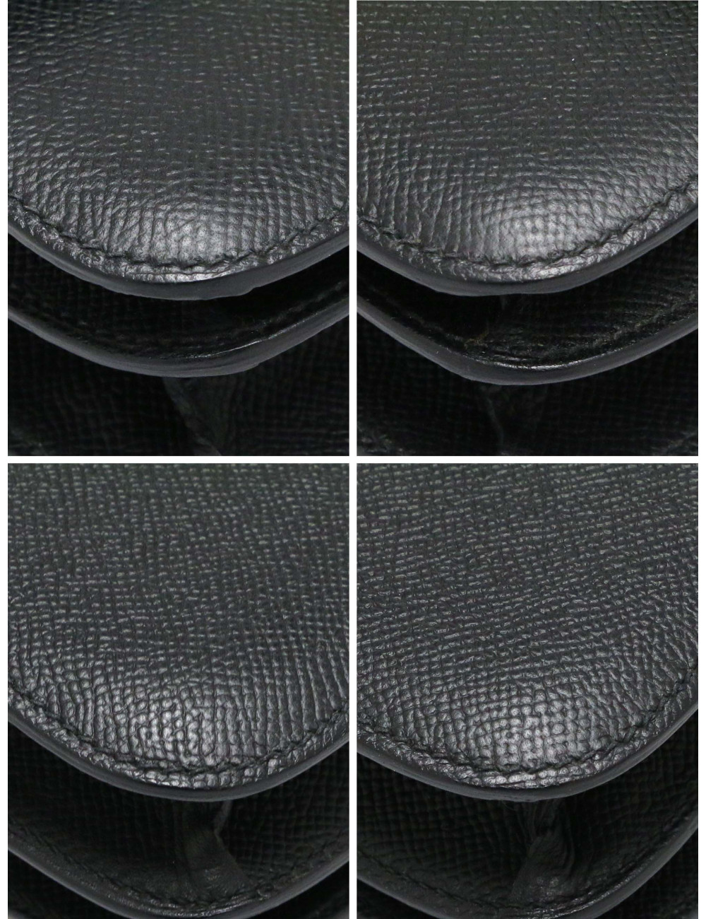 Sac Hermès Mini Constance Epsom noir