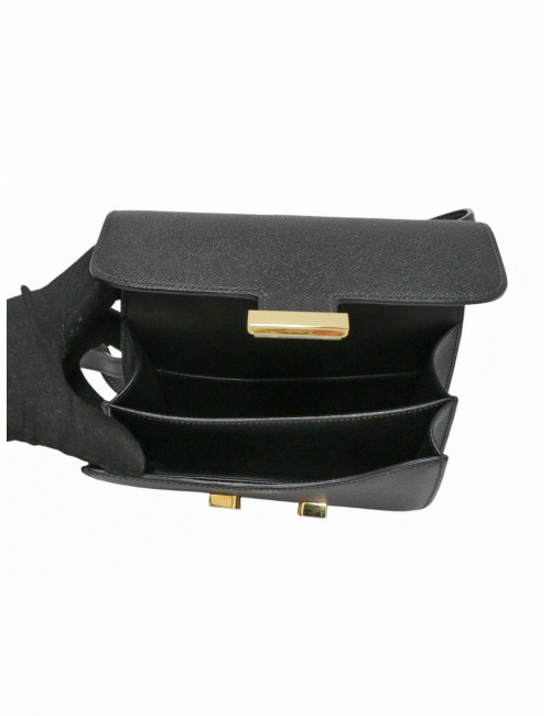 Sac Hermès Mini Constance Epsom noir