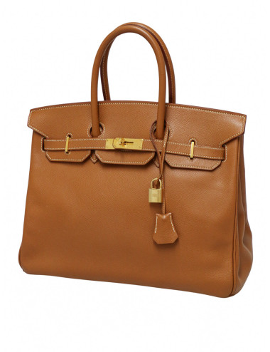 Hermès Birkin 35 gold cuir epsom