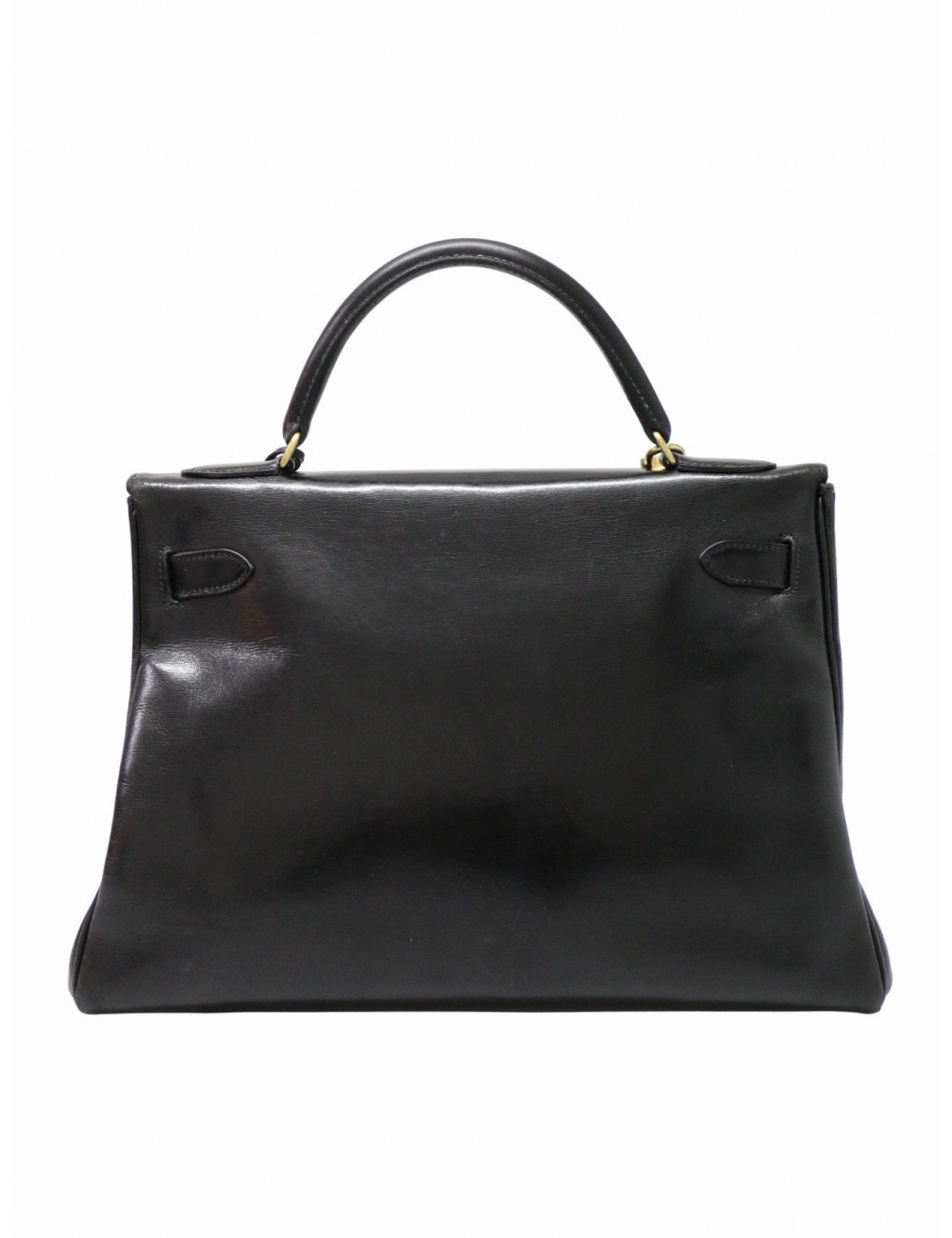 Hermès Kelly 32 box noir Vintage bandoulière