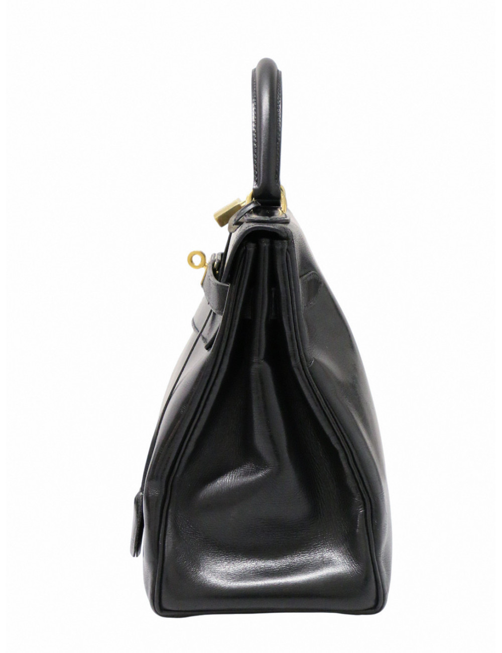 Hermès Kelly 32 box noir Vintage bandoulière