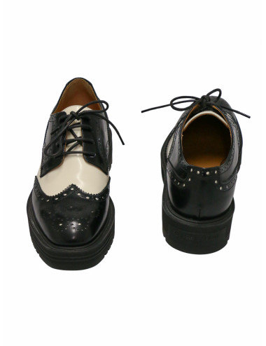 Mocassins Derby DIOR T 38,5 bicolores