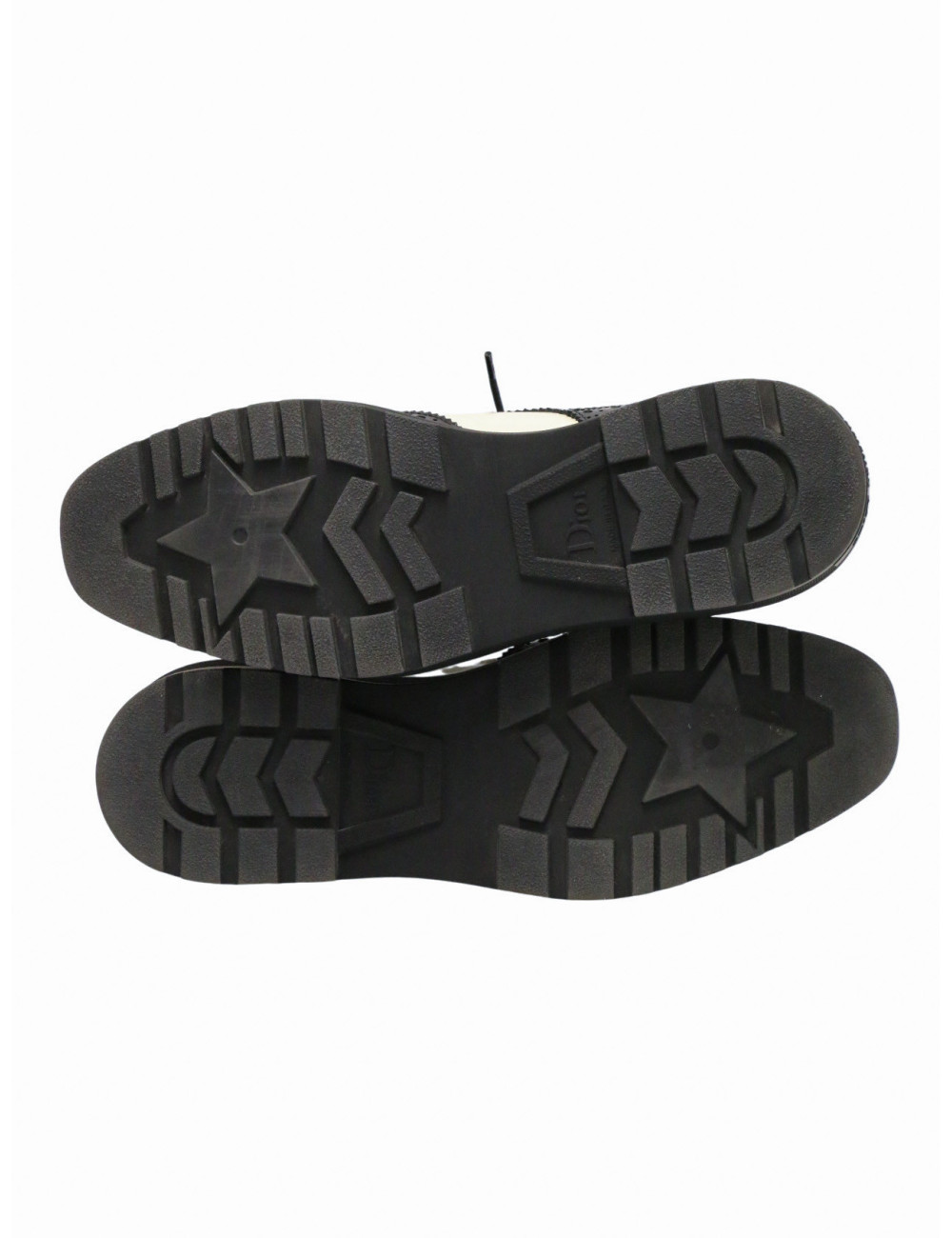 Mocassins Derby Dior Teddy-D T 38,5 bicolores