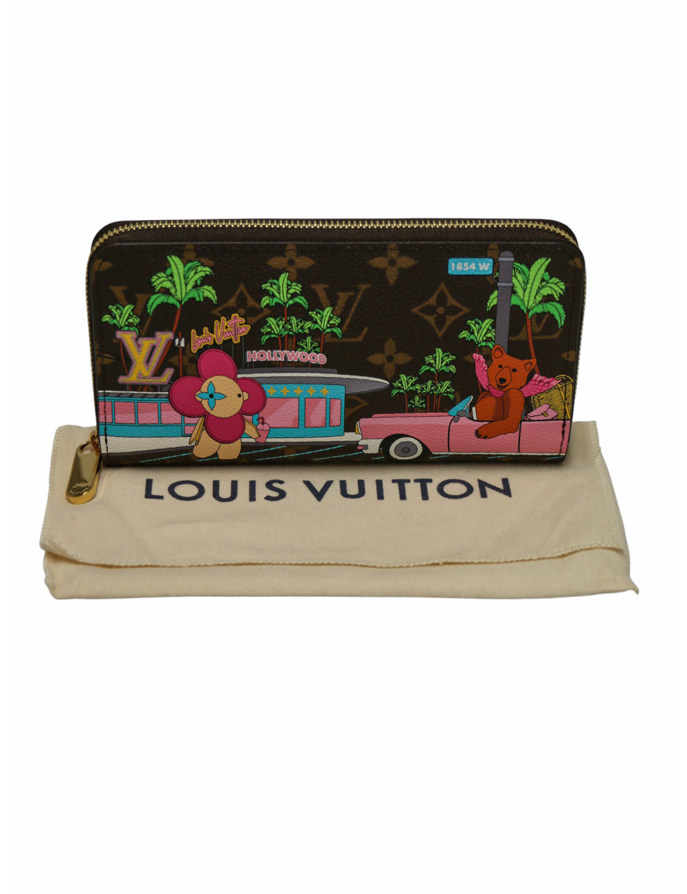 Portefeuille Zippy Louis Vuitton Holiday Vivienne Monogram