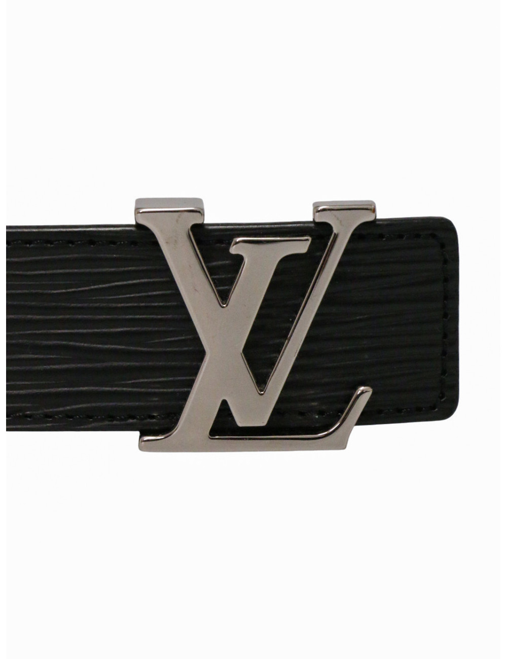 Ceinture LOUIS VUITTON T90cuir épi noir