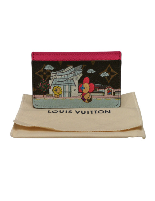 Porte cartes LOUIS VUITTON Victorine Vivienne Holiday Murakami