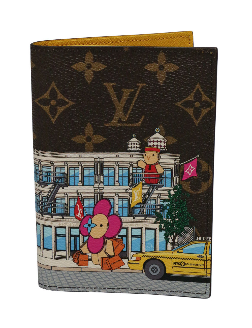 Couverture de passeport Louis Vuitton New York Soho 2022 Murakami