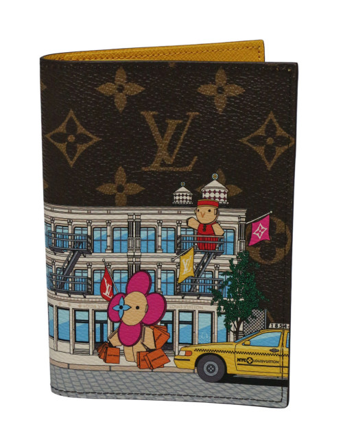 Couverture de passeport Louis Vuitton New York Soho 2022