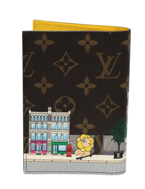 Couverture de passeport Louis Vuitton New York Soho 2022
