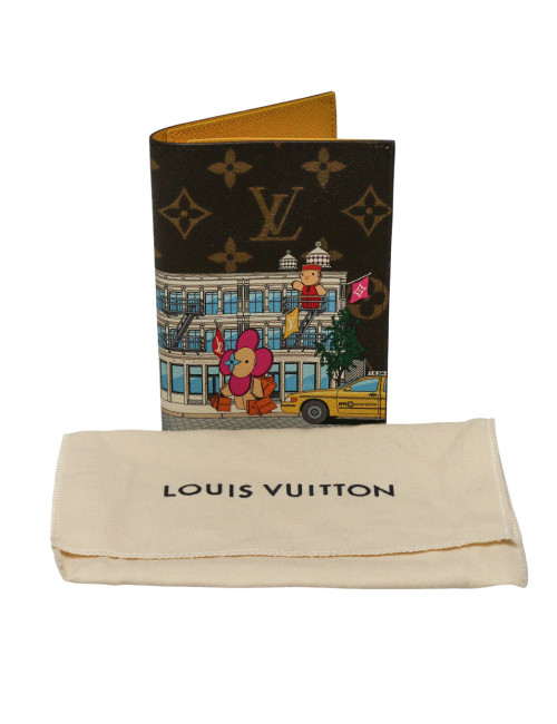 Couverture de passeport Louis Vuitton New York Soho 2022 Murakami