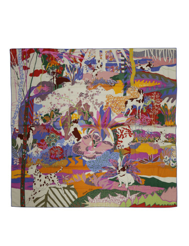 Châle Hermès 140 En Liberté !