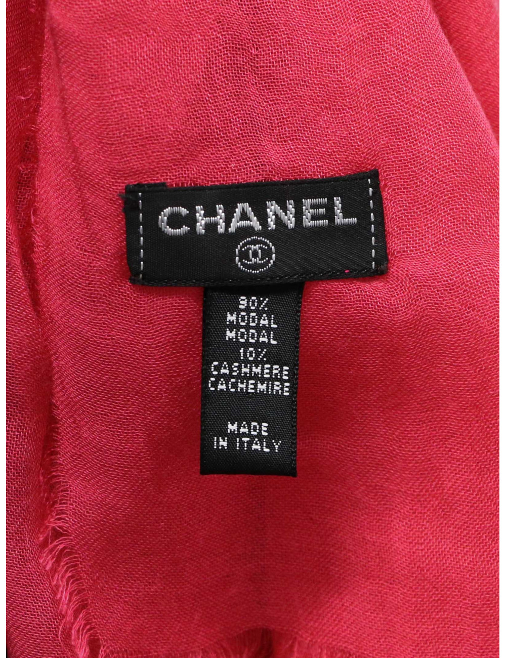 Foulard Chanel fuchsia