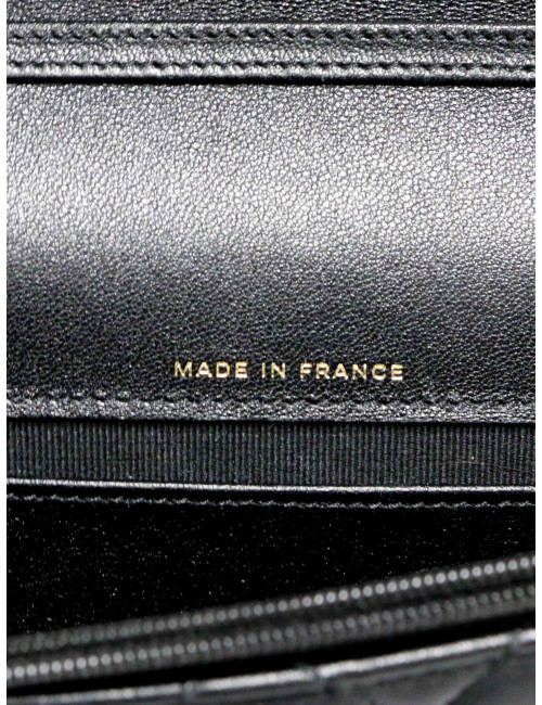 Mini sac Chanel cuir d'agneau matelassé